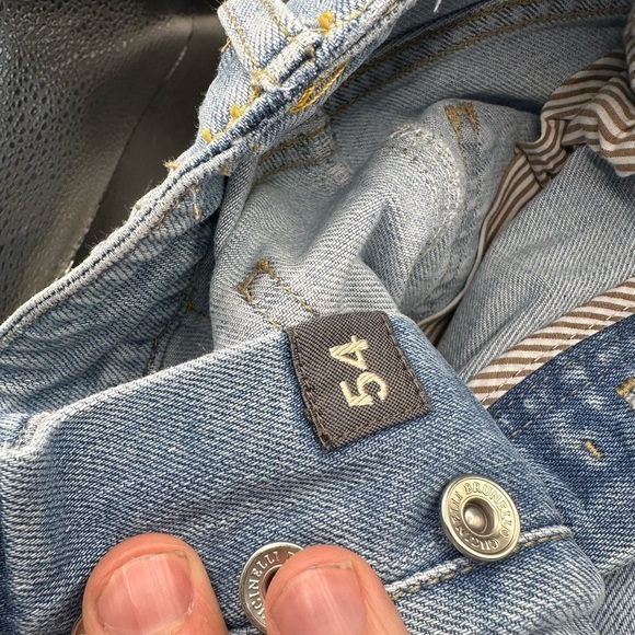 Brunello Cucinelli Light Blue Tapered Denim - Picture 6 of 10